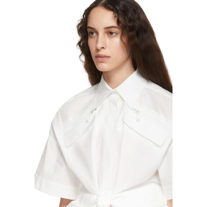 Fendi White Half Sleeve