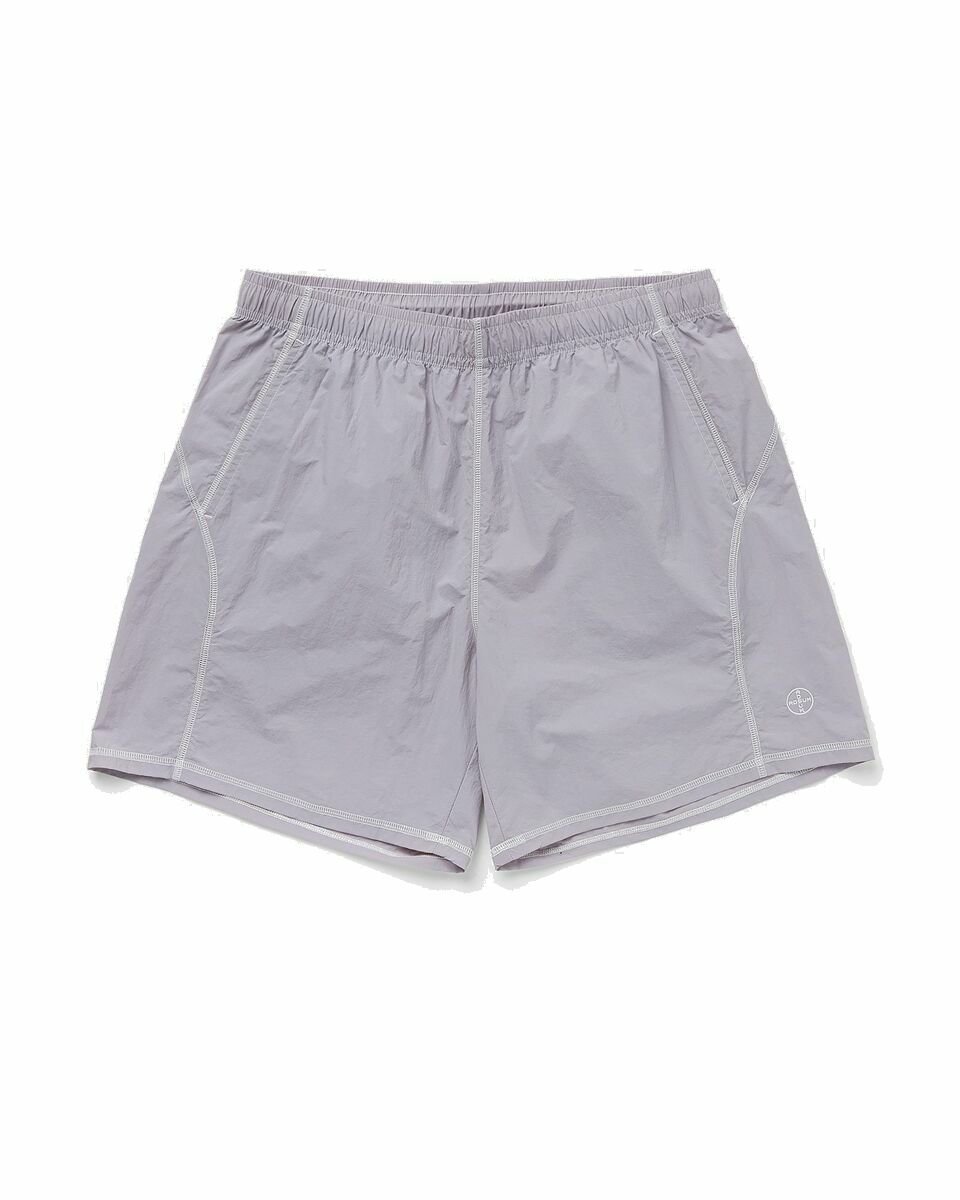 Photo: Adsum Overlock Seam Short Purple - Mens - Casual Shorts
