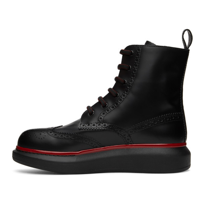 ALEXANDER MCQUEEN HYBRID BROGUE BOOTS Buy Alexander McQueen Hybrid Chelsea Boot  main image 2