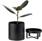 ferm LIVING Black Small Bau Planter