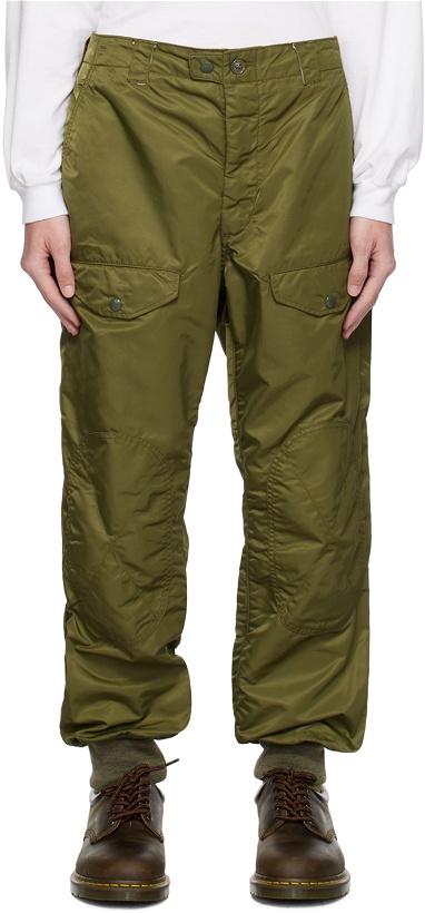 Photo: Engineered Garments Green Airborne Cargo Pants