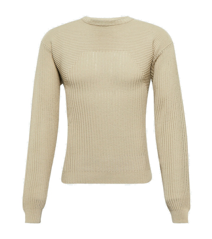 Photo: Rick Owens - Ribbed-knit cotton sweater