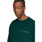 A-Cold-Wall* Green Logo Long Sleeve T-Shirt