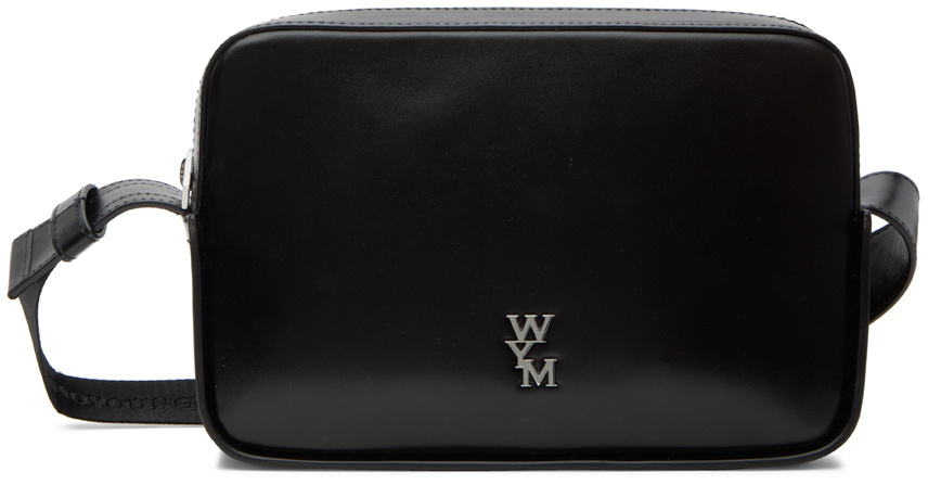 Wooyoungmi Black Square Crossbody Bag