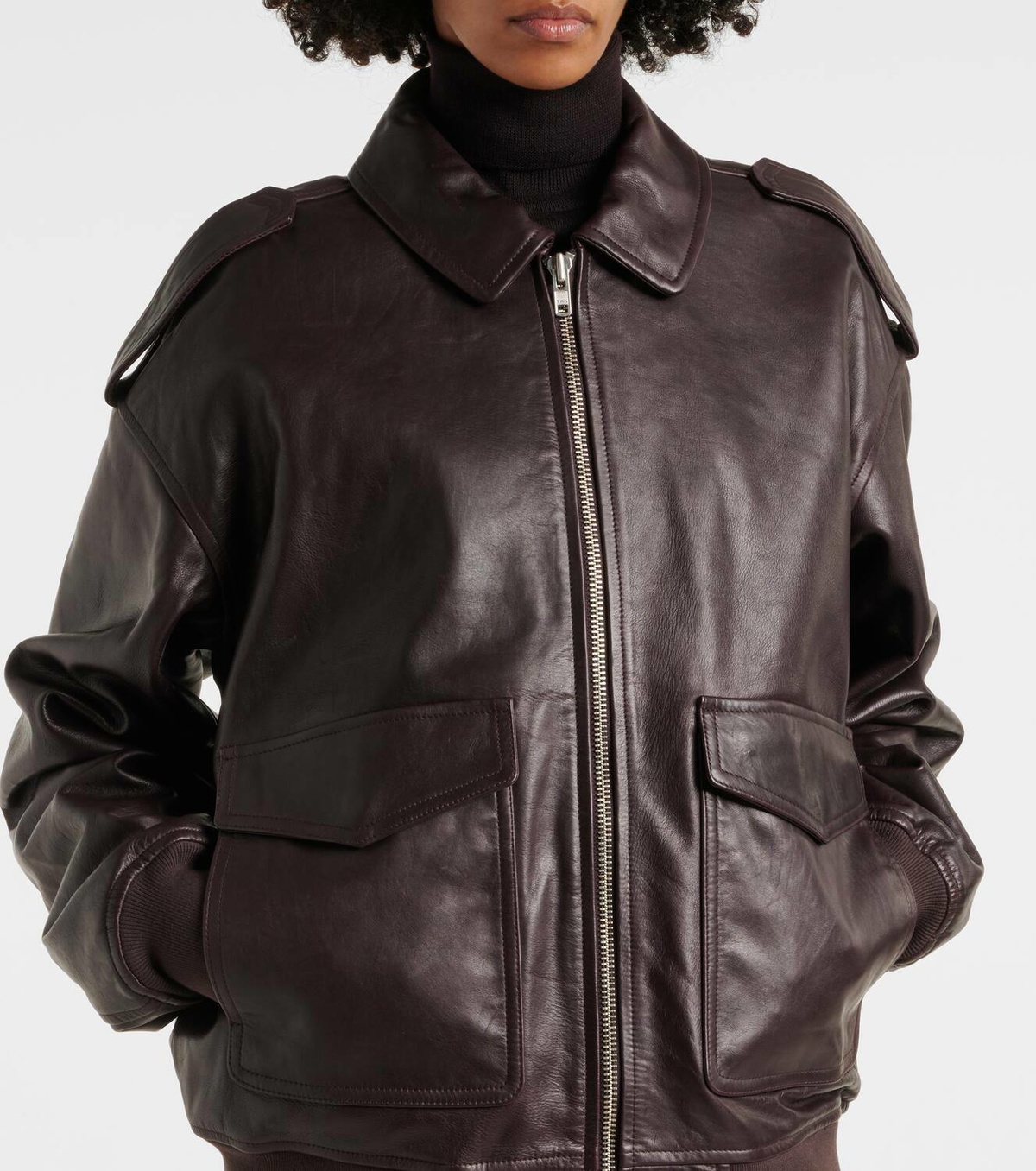 Viper Leather Jacket - Black – The Frankie Shop