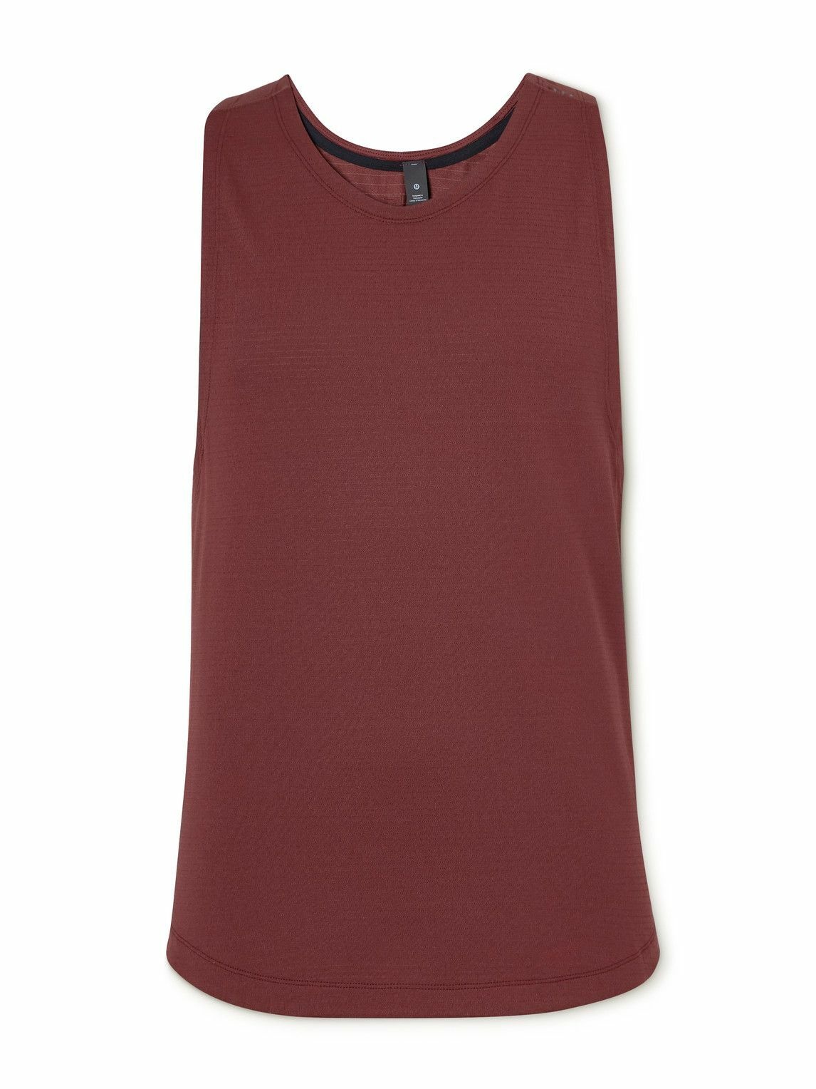 Photo: Lululemon - License to Train Recycled-Mesh Tank Top - Red
