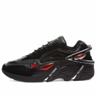 Raf Simons Men's Cylon 21 Sneakers in Black Red
