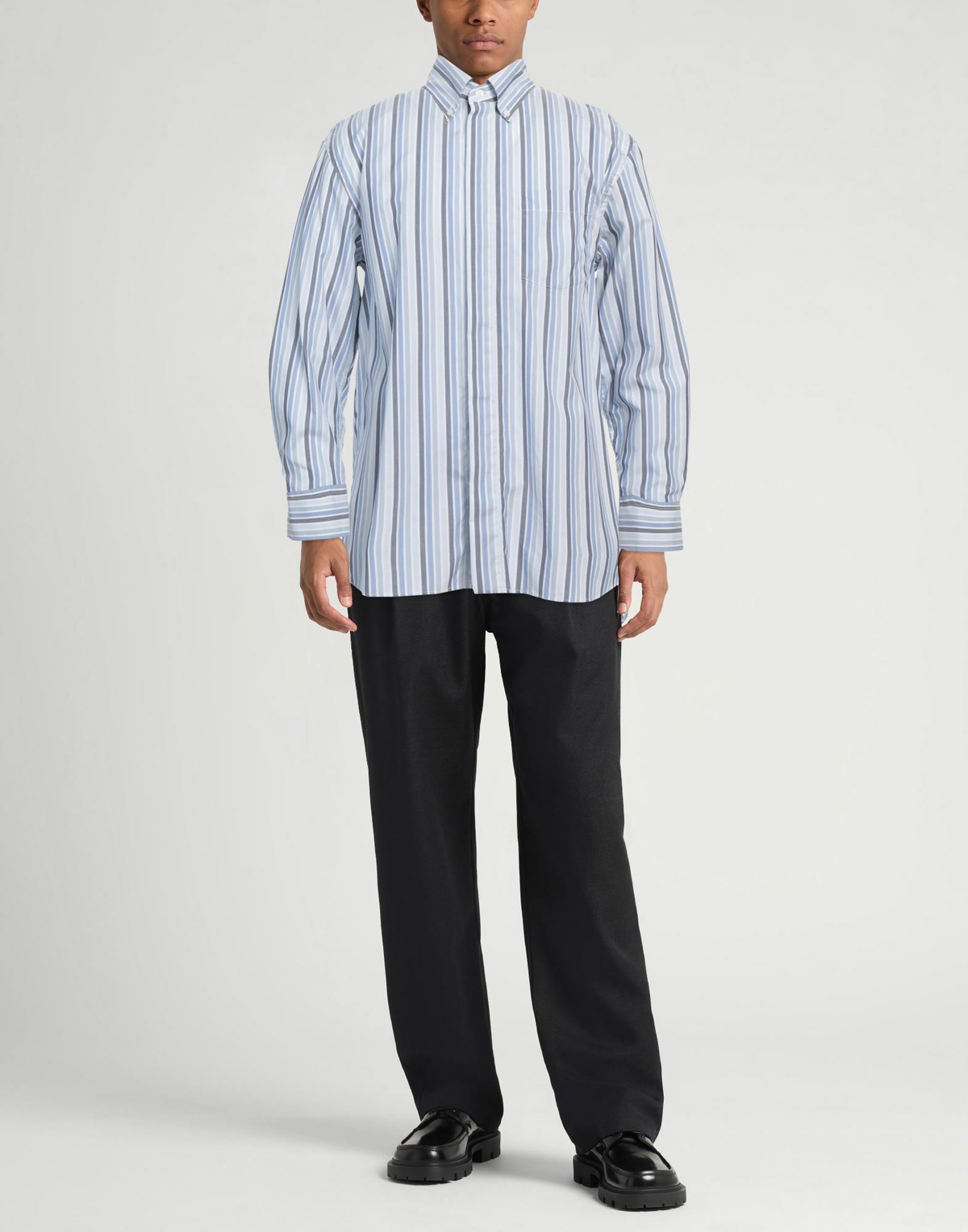 Marni Mens Shirt Sky in Blue