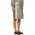 RESCHA SSENSE Exclusive Gray Agaara Long Skirt