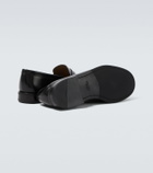 Prada Leather penny loafers