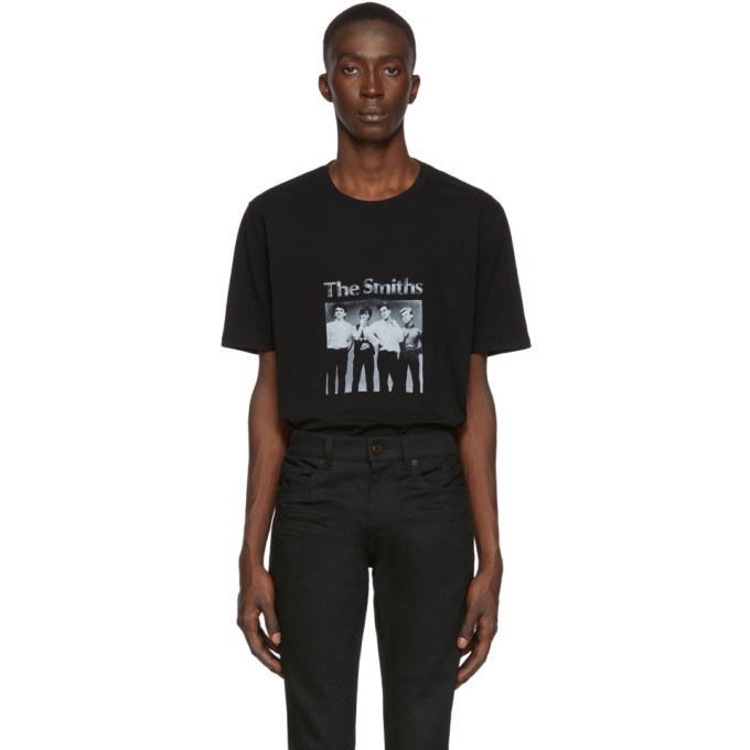 Photo: Saint Laurent Black The Smiths T-Shirt