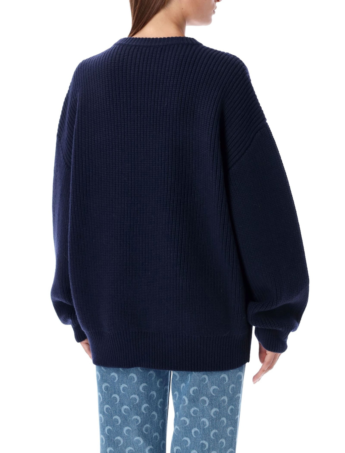 Marine Serre Fisherman Sweater