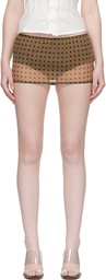 Fruity Booty Tan Polka Bloomer Skort