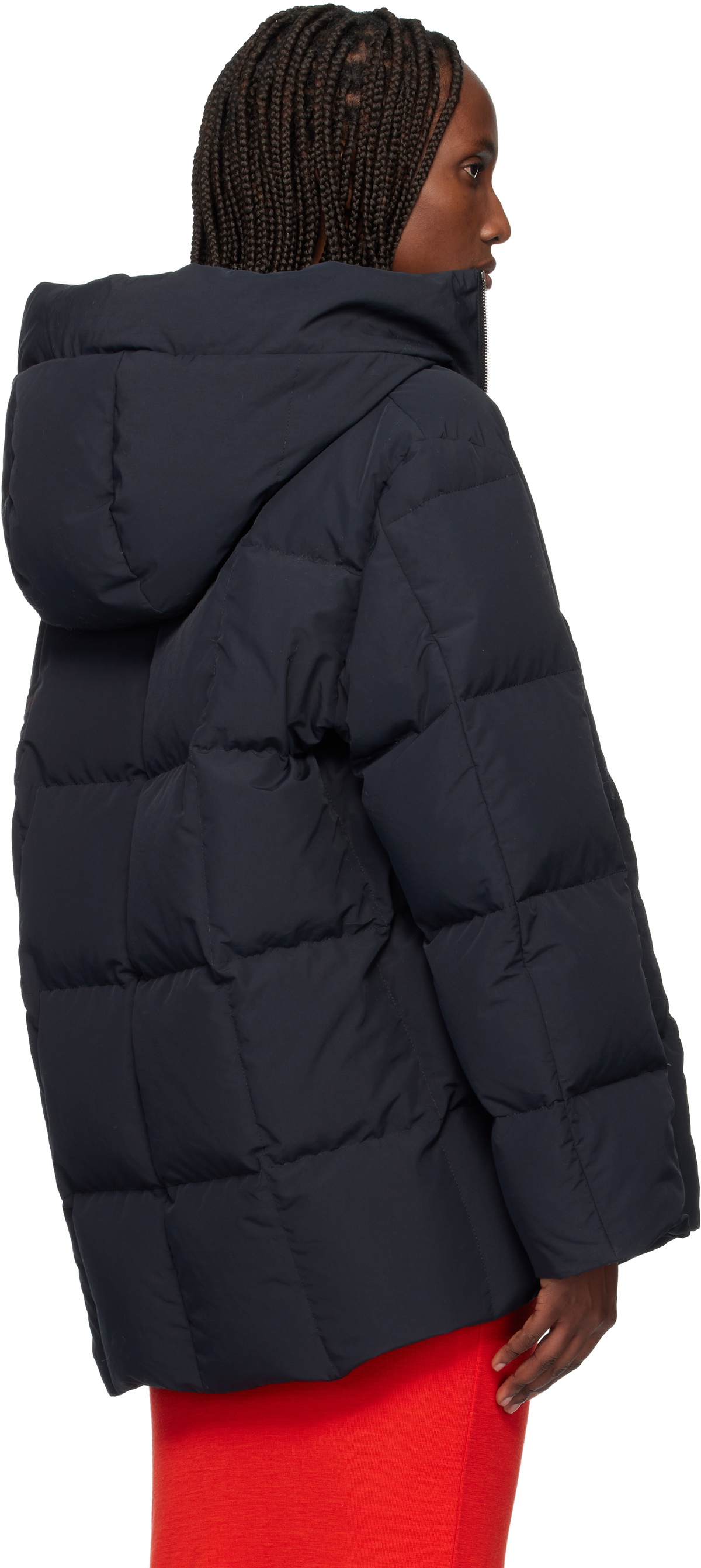 Jil Sander Black Quilted Down Jacket Jil Sander