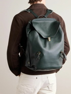 Bleu de Chauffe - Zibeline Full-Grain Leather Backpack