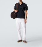 Homme Plissé Issey Miyake Basics pleated polo shirt