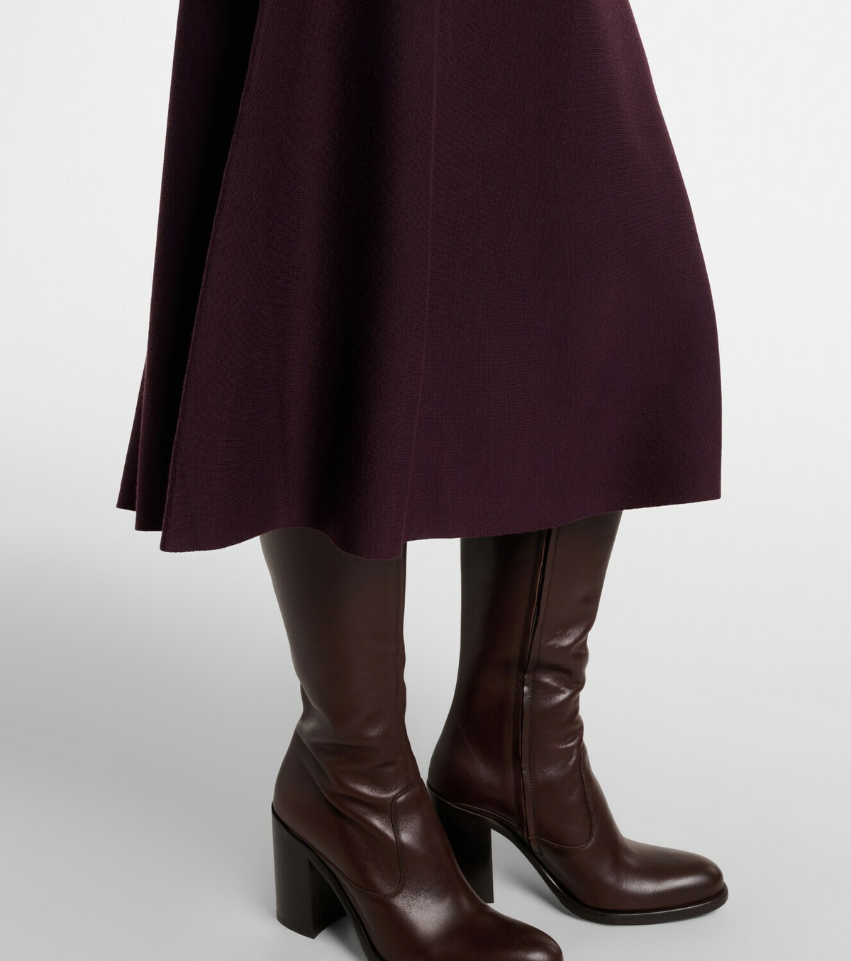 Jardin des Orangers Cropped wool and cashmere trench coat