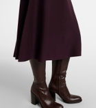 Jardin des Orangers Cropped wool and cashmere trench coat