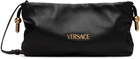 Versace Black 'Versace Tag' Nappa Mini Bag