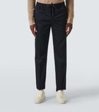 Moncler Cotton twill sweatpants