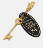 Dolce&Gabbana Leather-trimmed bag charm