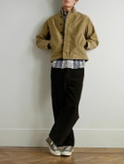 RRL - Bower Corduroy-Trimmed Cotton Jacket - Green