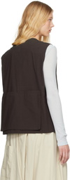 Toogood Brown 'The Tinker' Vest