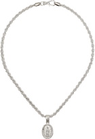 Martine Ali Silver Mary Necklace