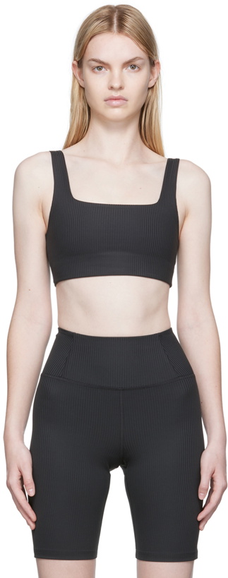 Photo: Girlfriend Collective Black Tommy Sport Bra