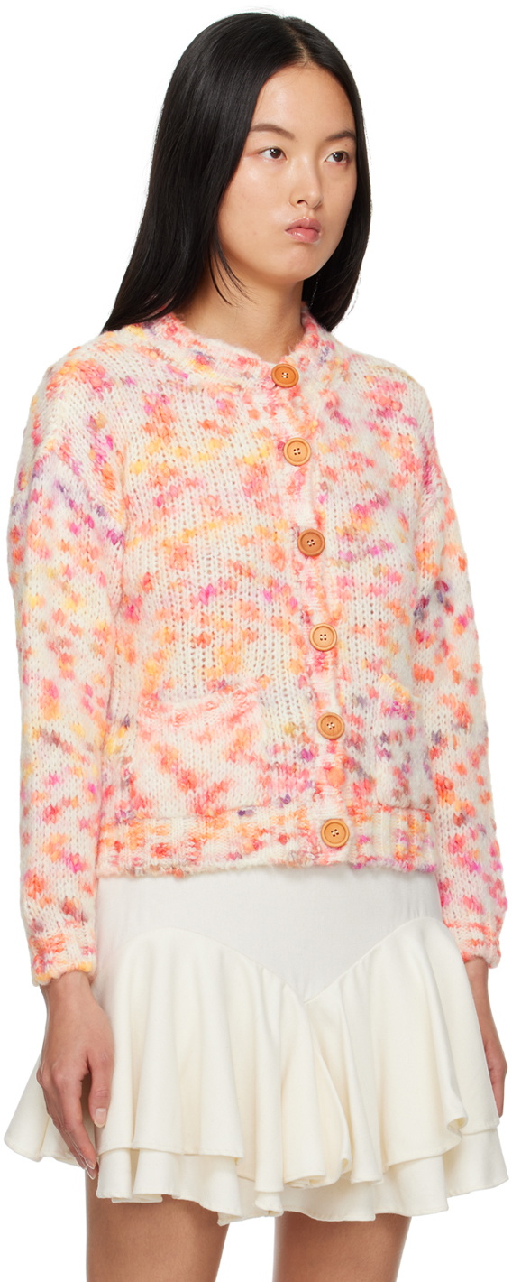 Tach Beige Tea Cardigan
