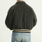 Ronning Men's Varsity Jacket in Moss