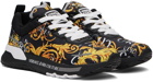 Versace Jeans Couture Black Dynamic Sneakers