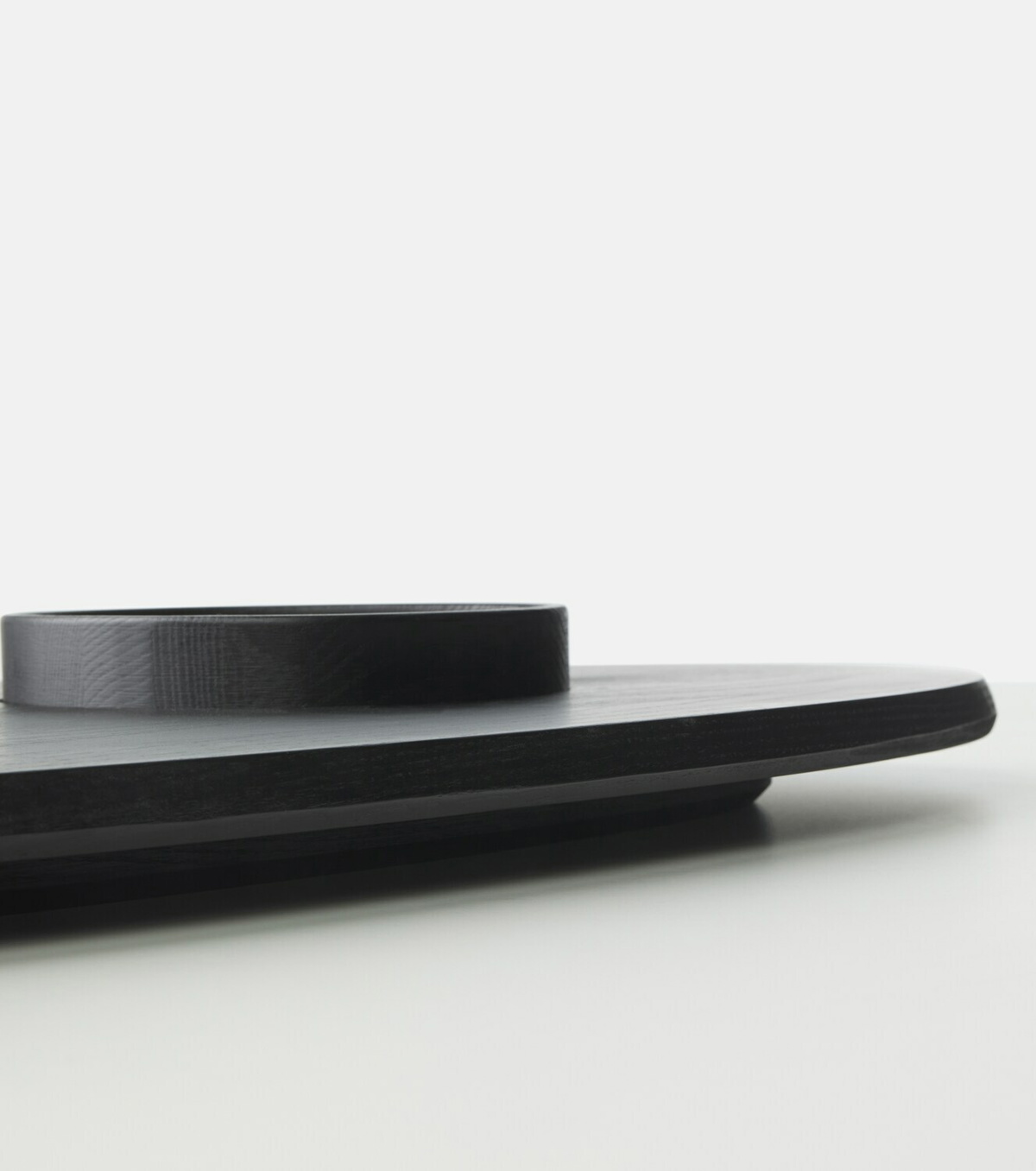 Serax Dune wooden platter and bowl by Kelly Wearstler