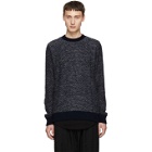 Stephan Schneider Navy and White Striped Sweater