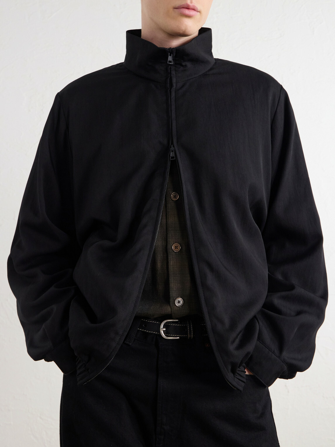 Our Legacy - Casino TENCEL™ Lyocell-Blend Twill Blouson Jacket - Black
