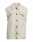Semicouture Womens Jacket in Beige