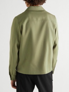 Jil Sander - Wool-Gabardine Overshirt - Green