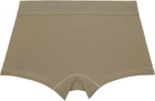 AMI Paris Three-Pack Multicolor Cotton Jersey Boxer Briefs