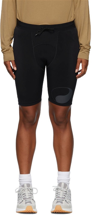 Photo: Our Legacy SSENSE Exclusive Black Our Legacy WORKSHOP Running Tight Sport Shorts