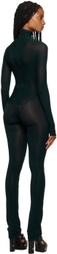 ALAÏA Green Sheer Jumpsuit