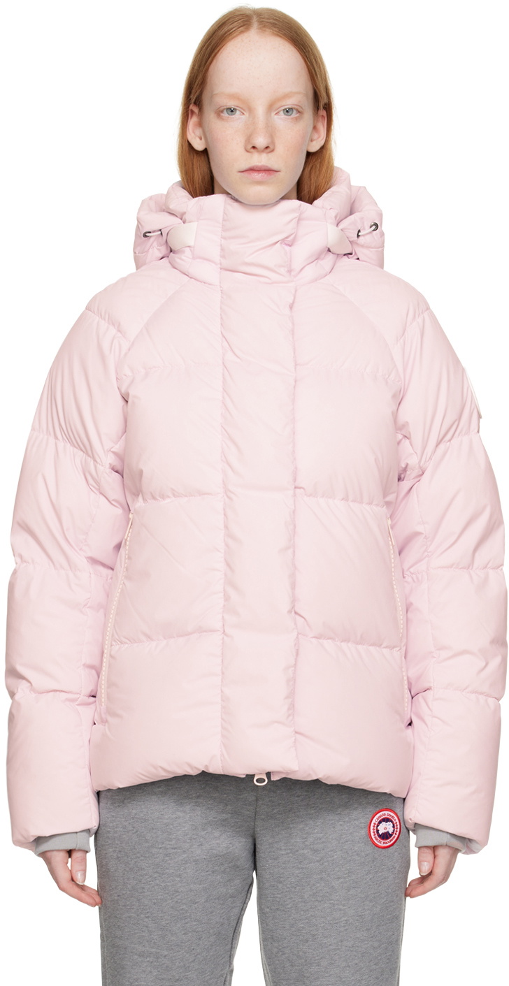 Canada Goose Pink Junction Down Jacket Canada Goose