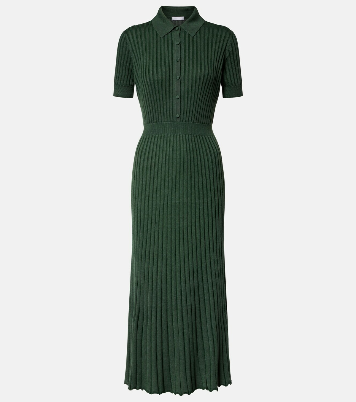 Gabriela Hearst Amor cashmere and silk midi dress