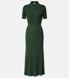 Gabriela Hearst Amor cashmere and silk midi dress