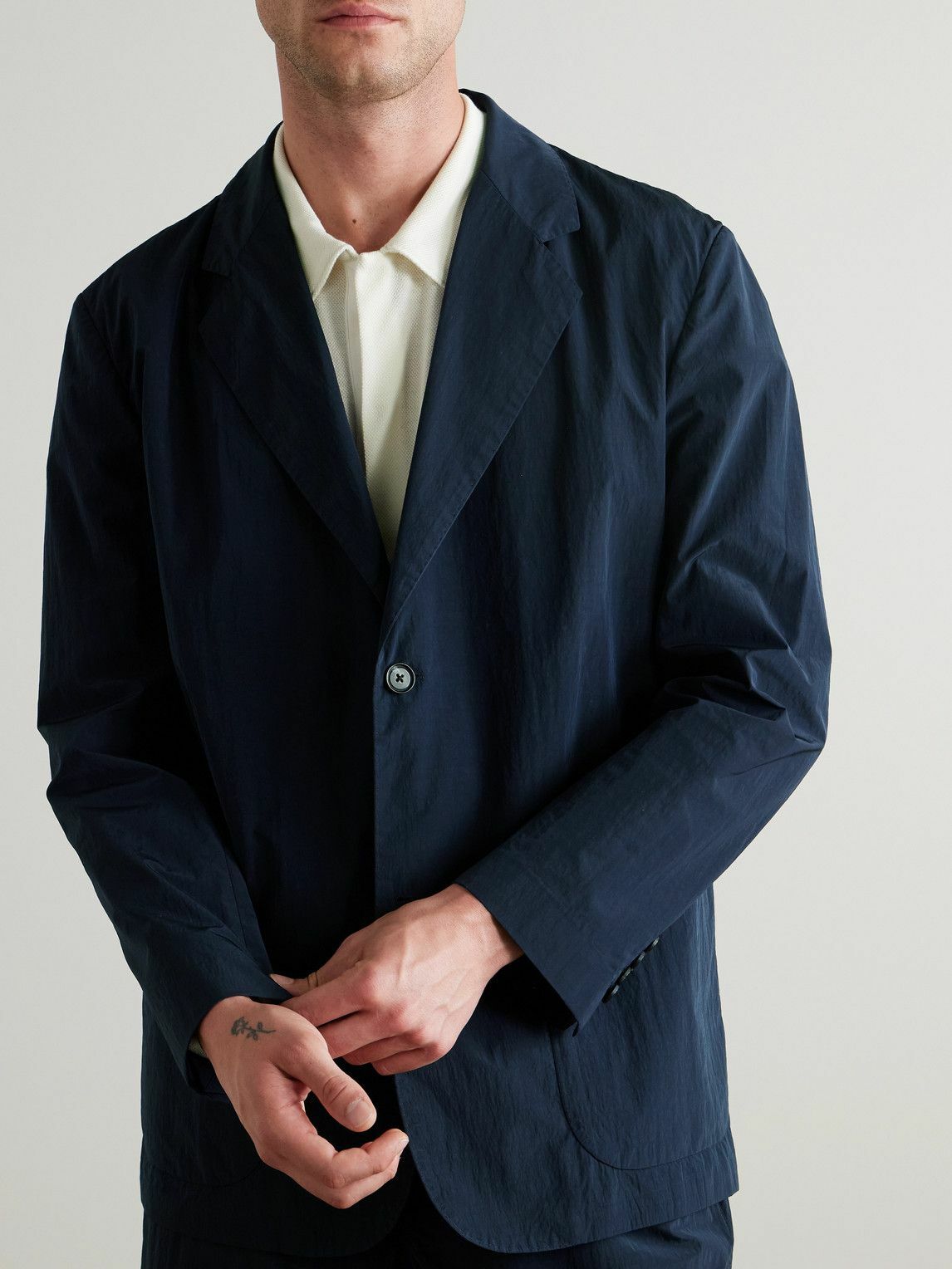 SSAM - Tech-Shell Blazer - Blue