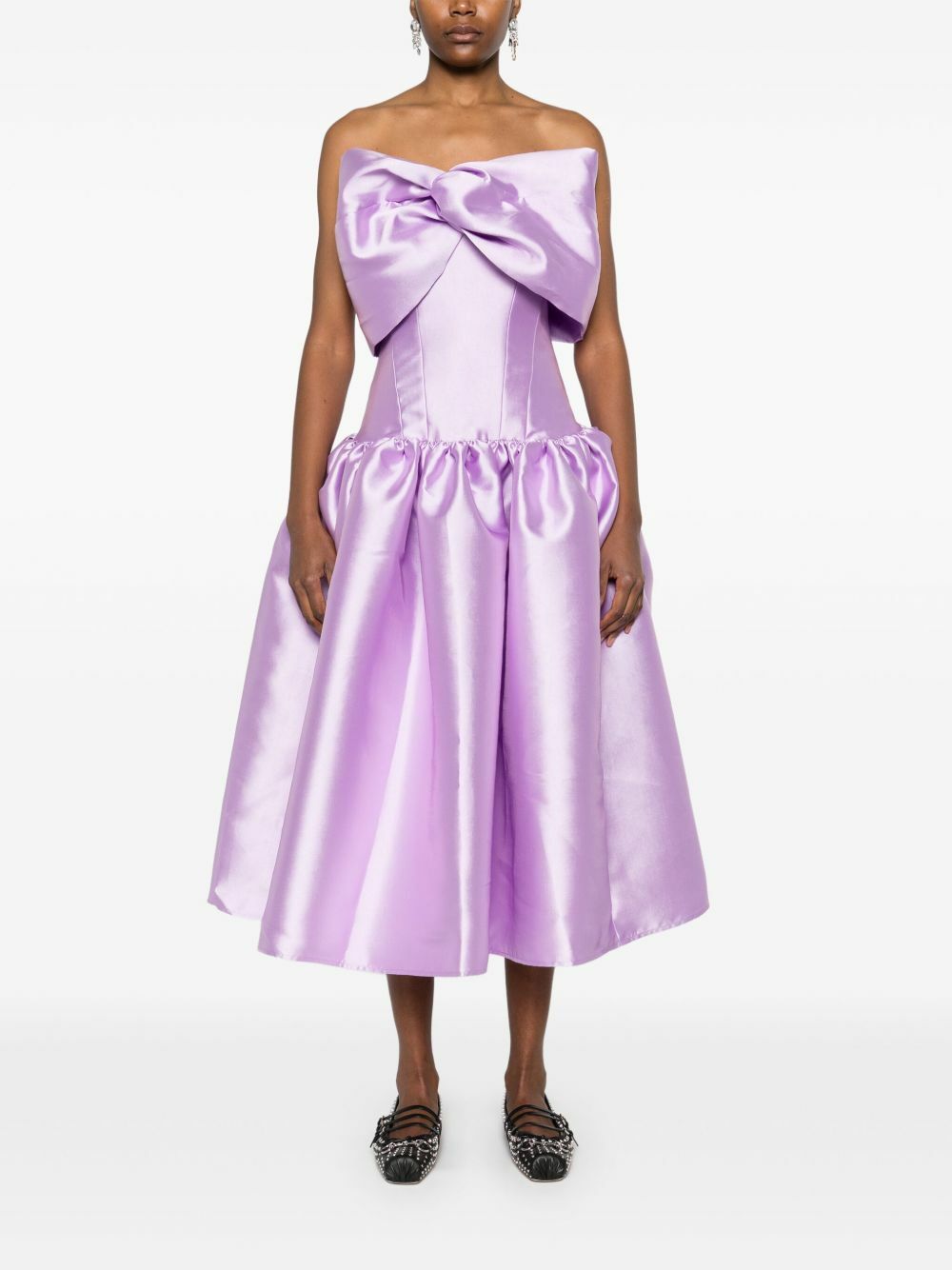 Marques'Almeida Bow-Detail Gown