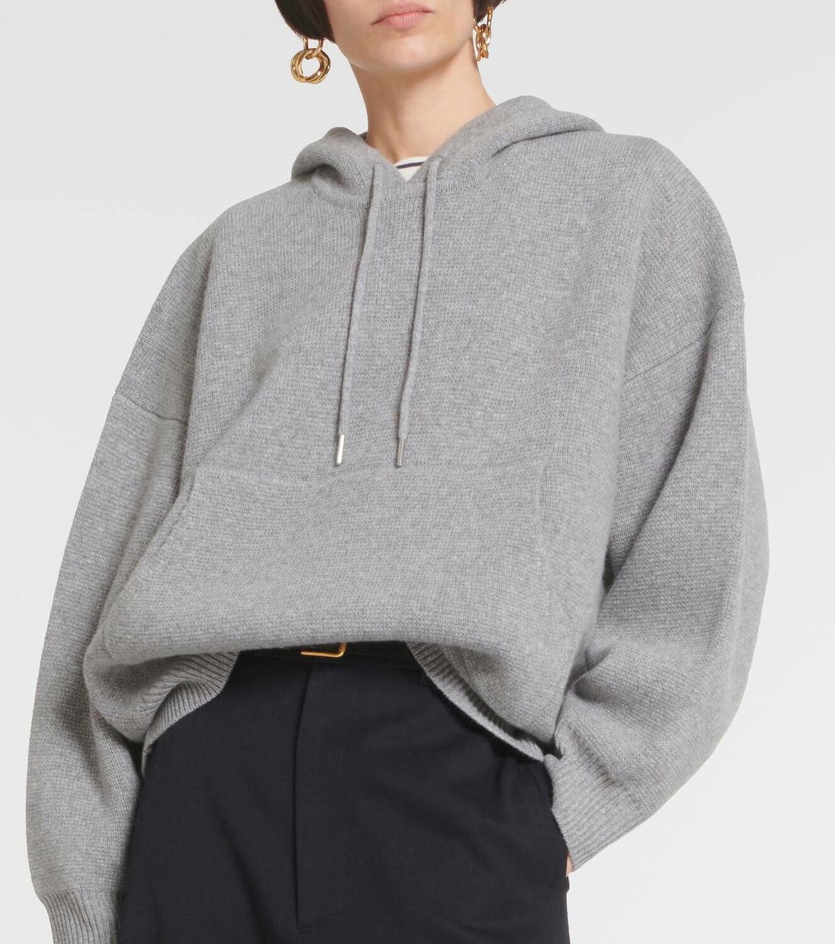 Nili Lotan Dana wool hoodie
