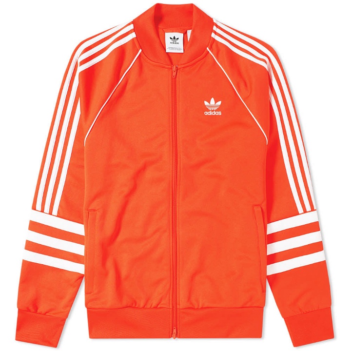 Photo: Adidas Authentic Track Top Red