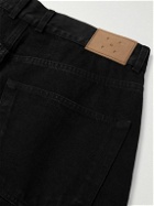 Pop Trading Company - Wide-Leg Jeans - Black