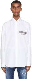 Dsquared2 White 'Ceresio 9' Shirt