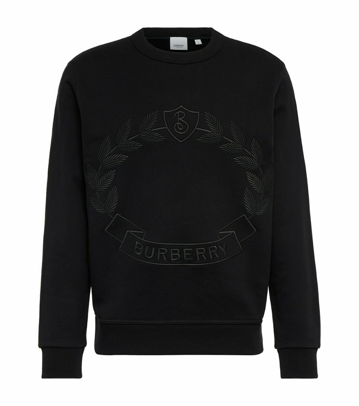 Photo: Burberry - Embroidered cotton sweatshirt